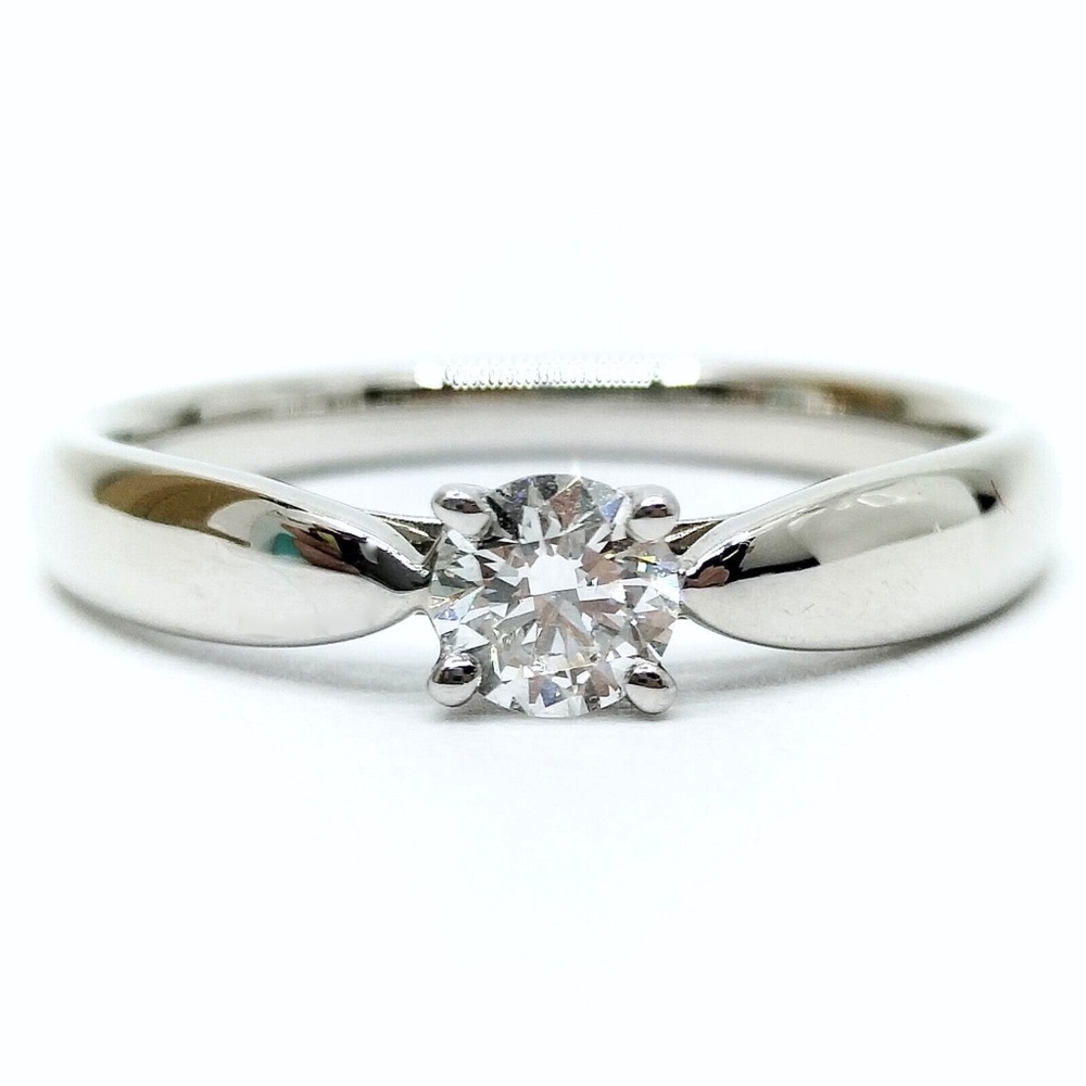 Tiffany & Co. Harmony Platinum Diamond .22 Ct Ring